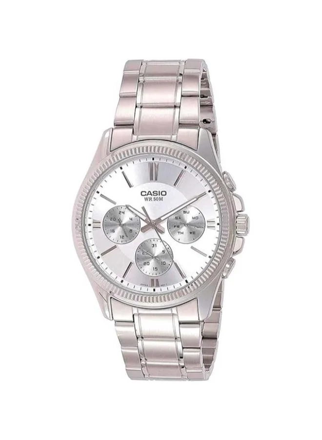 CASIO Men's Stainless Steel Analog Watch MTP-1375D-7A - 35 mm