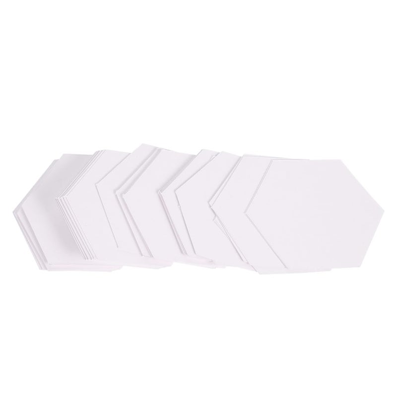 100pcs Quilting Paper Molds 1 60X1 60X0 10CM Sewing Templates Paper Piercing Tools For Crafts Projects - Image 2