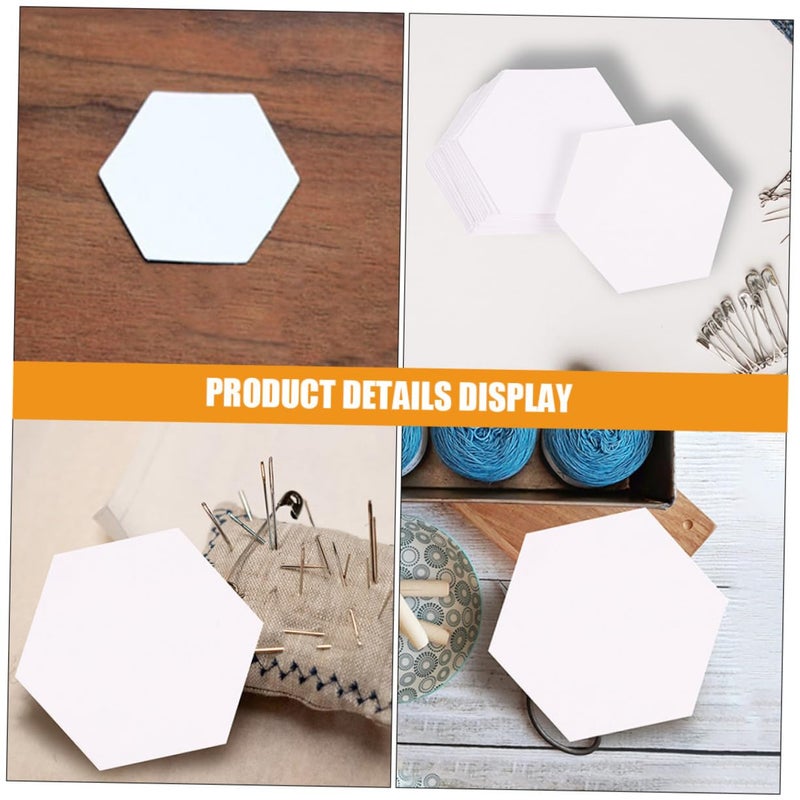 100pcs Quilting Paper Molds 1 60X1 60X0 10CM Sewing Templates Paper Piercing Tools For Crafts Projects - Image 4