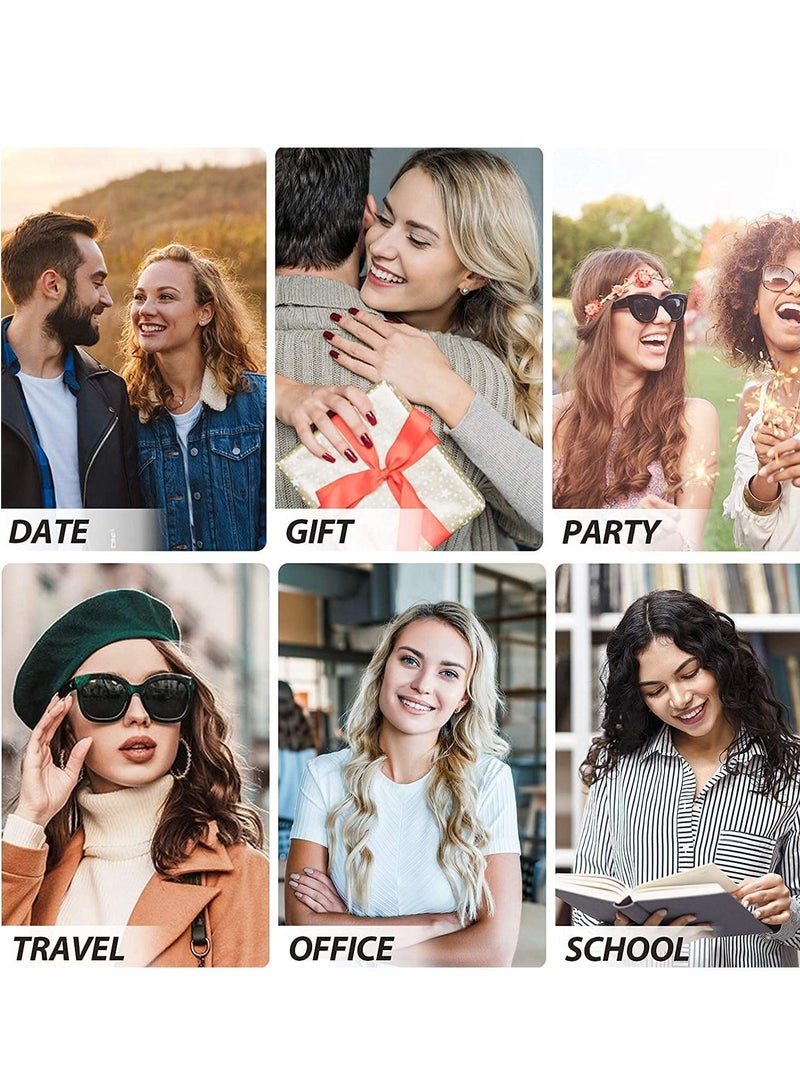 3 Barrel Curling Iron Wand Hair Waver Curler Iron, 1 Inch (25mm) Ceramic Tourmaline Triple Barrels, Crimper Hair Iron Hair Waving Styling Tool for Deep Waves - Image 4