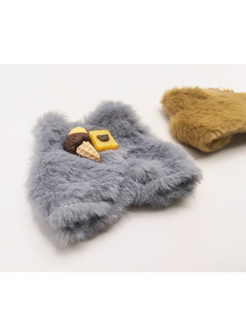 linkship Labubu Doll Clothes, Interchangeable Outfit Set for 17cm Hanging Plush, Stylish & Durable Apparel for 1st/2nd/3rd Gen Collection - Image 4