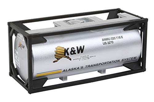 Walthers Cornerstone Walthers SceneMaster HO Scale Model of K&W Alaska 20' Tank Container, (949-8102) - Image 1