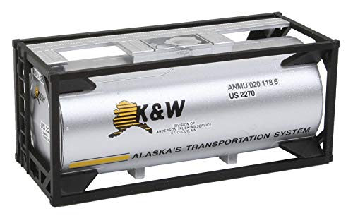Walthers Cornerstone Walthers SceneMaster HO Scale Model of K&W Alaska 20' Tank Container, (949-8102) - Image 2