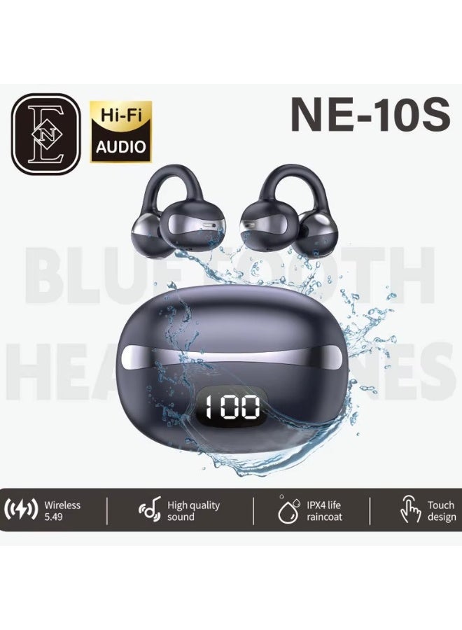 Clip-On Open Ear Bluetooth Earbuds - True Wireless Bluetooth Earbuds