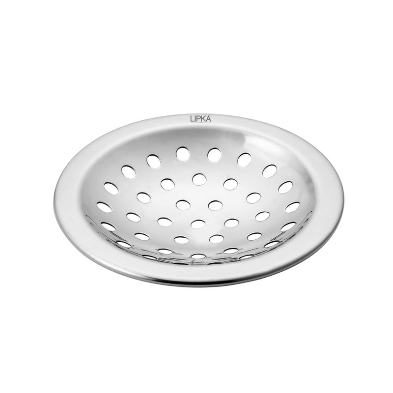 LIPKA Pack of 4 Heavy Snow Round Floor Drains|Premium Stainless Steel|4½ x 4½ Inches| - Image 1