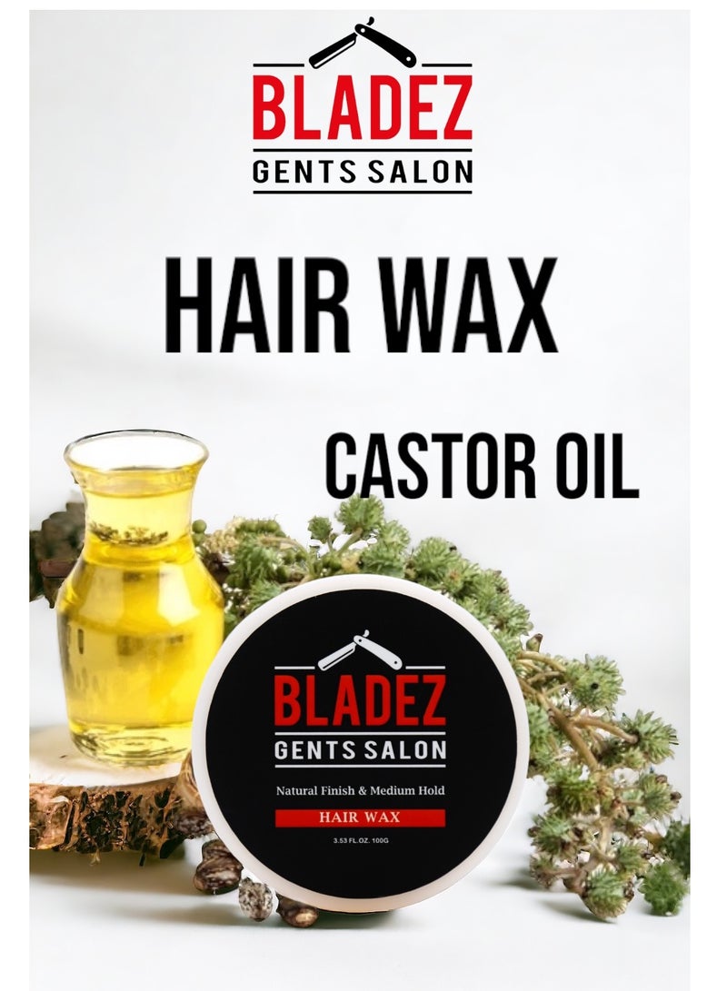 Bladez Gents Salon Hair Wax Medium Hold & Natural Finish, Professional Line - Image 3