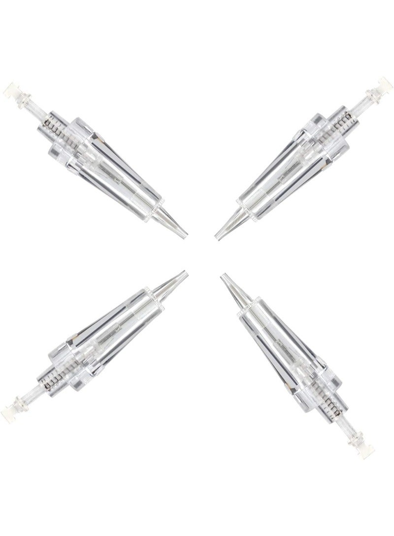 HaLunhi 10pcs Eyebrow Tattoo Needles，4 Styles Of Tattoo Machine Pen Box Needles For Eyebrows，Eyeliner And Lips (1RL, 5RL, 3F, 5F)  - Image 4