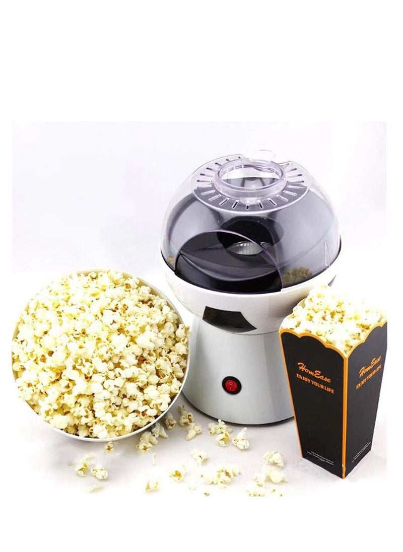 JAJEEK Hot Air Popcorn Football Maker with Removable Lid, Electric Popper, Quick Hot Air Jump, 14 Cups Capacity – Perfect for Home Kitchen, Family Movie Nights & Snacks  - Image 4