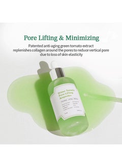 SUNGBOON EDITOR Green Tomato Pore Lifting Ampoule + | Instant Pore Minimizing & Tightening Facial Serum For Enlarged And Saggy Pores | Korean Skincare | 1.01 Fl Oz  - Image 4