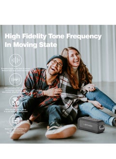 Lenyes LenyesS822 Two Portable Bluetooth Speaker with two tripod,IPX6 waterproof,Black  - Image 3