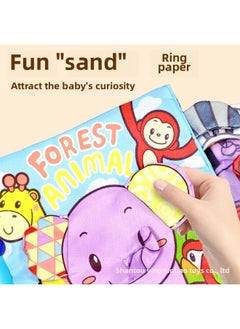 Generic Baby Toy 0-1 Year Old Toy Baby Baby Cloth Book Stereoscopic Cloth Book Story Music Cloth Book Book Page With Electronic-Color:6069  - Image 5
