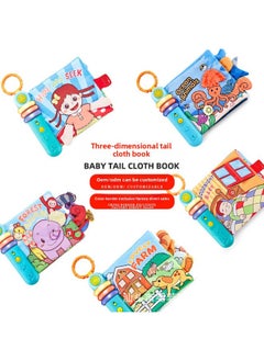 Generic Baby Toy 0-1 Year Old Toy Baby Baby Cloth Book Stereoscopic Cloth Book Story Music Cloth Book Book Page With Electronic-Color:6069  - Image 2