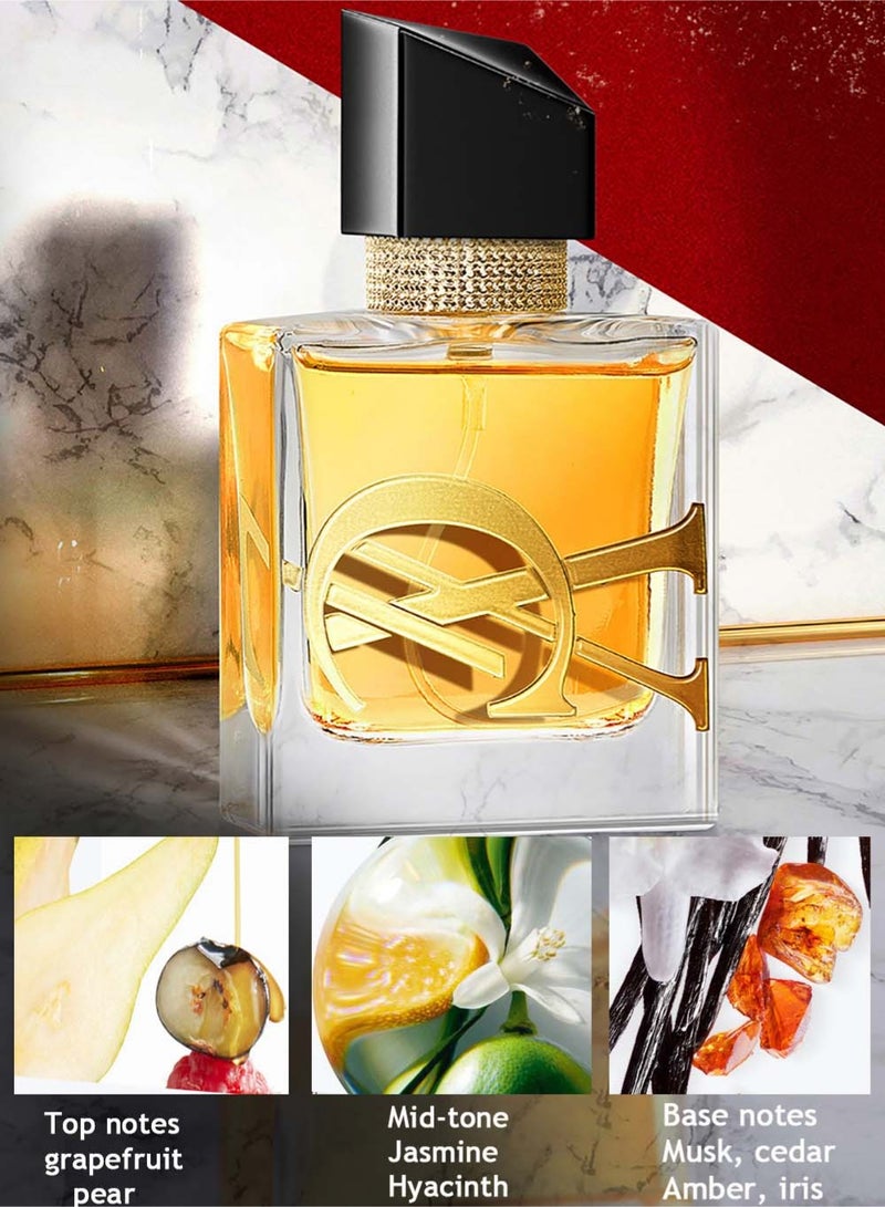 Perfume Gift Set For Women, 5 Pcs Perfume Set Holiday Gifts for Her, Lipstick Cushion BB Cream Set,  Long-Lasting Fresh Floral Aromatic Fragrance,  Ladies Perfume Set For Dating,  Birthday, Gift To Girlfriend, Eau de Parfum For Women - Image 3