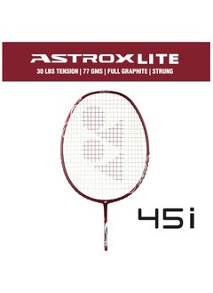 Yonex YONEX AstroxLite 45i Graphite Strung Badminton Racket | Racket Cover | 77gms | 30lbs String Tension  - Image 3