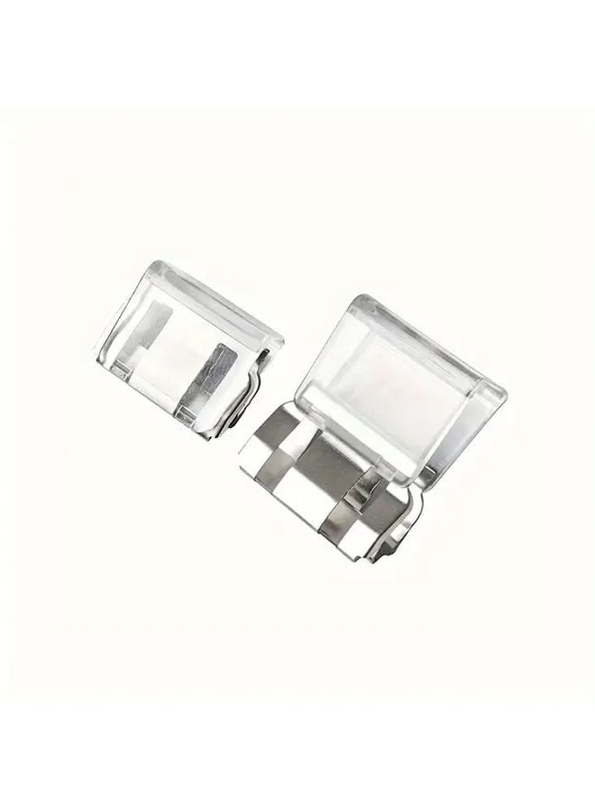 2pcs Invisible Pants Hem Clips Non Slip Leg Fixing Seamless Buckles For DIY Clothing - Image 3