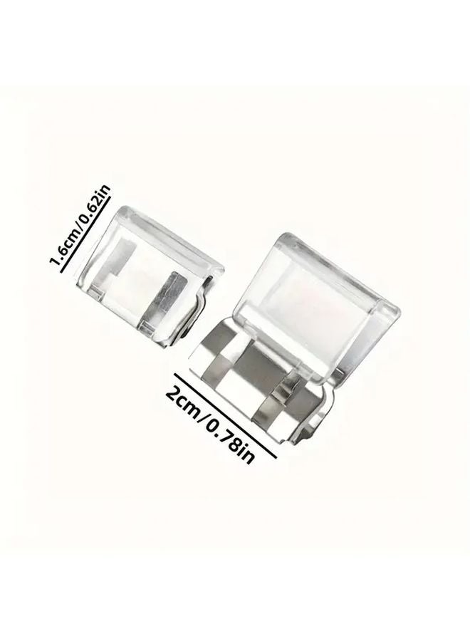 2pcs Invisible Pants Hem Clips Non Slip Leg Fixing Seamless Buckles For DIY Clothing - Image 4
