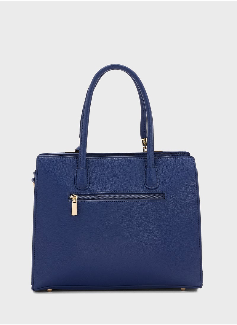 Khizana Mild Grain Satchel With Pouch  - Image 2
