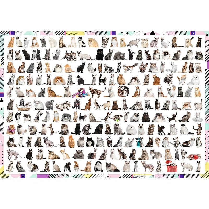 Trefl - 208 Cats Puzzle 1000 Pieces - 10498 - Image 2