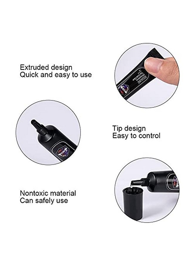 Rosalind 8ml No Clean Rhinestone Nail Gel Top Strong Wrap Strong Glue for DIY Nail Art Crystal G Hot Jewelry Decoration (8ml -Rhinestone Gel) - Image 4