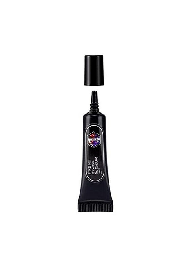 Rosalind 8ml No Clean Rhinestone Nail Gel Top Strong Wrap Strong Glue for DIY Nail Art Crystal G Hot Jewelry Decoration (8ml -Rhinestone Gel) - Image 2