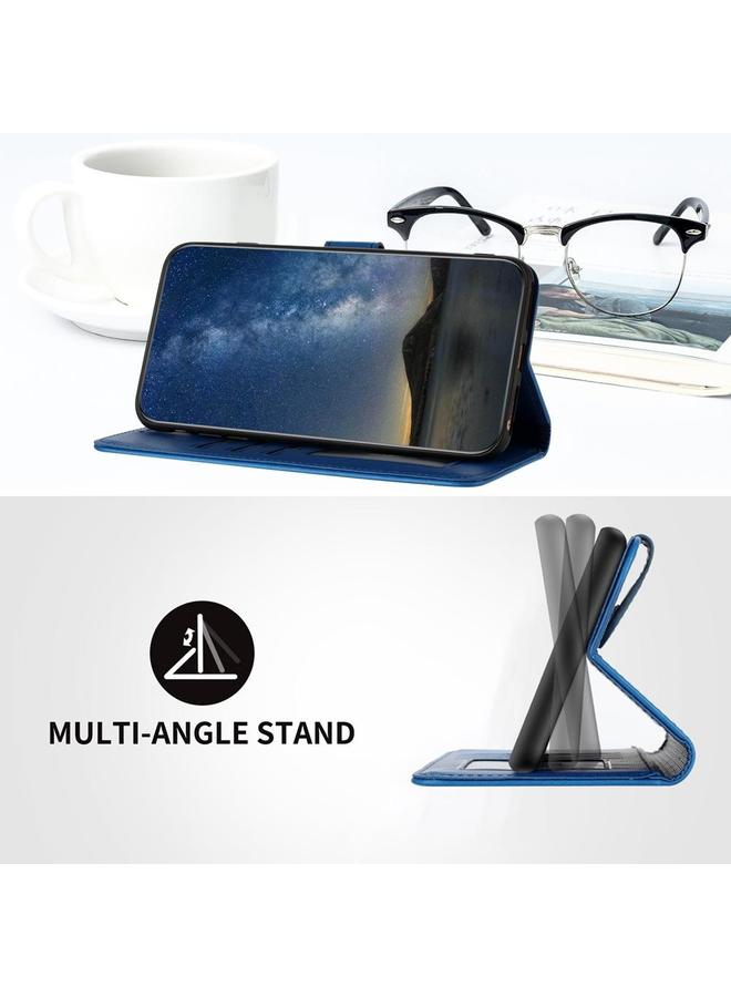 اس-توب جراب لهاتف OPPO Reno13 F 4G / 5G جراب هاتف جلدي قابل للطي منقوش عليه زهرة الداتورة - Image 5