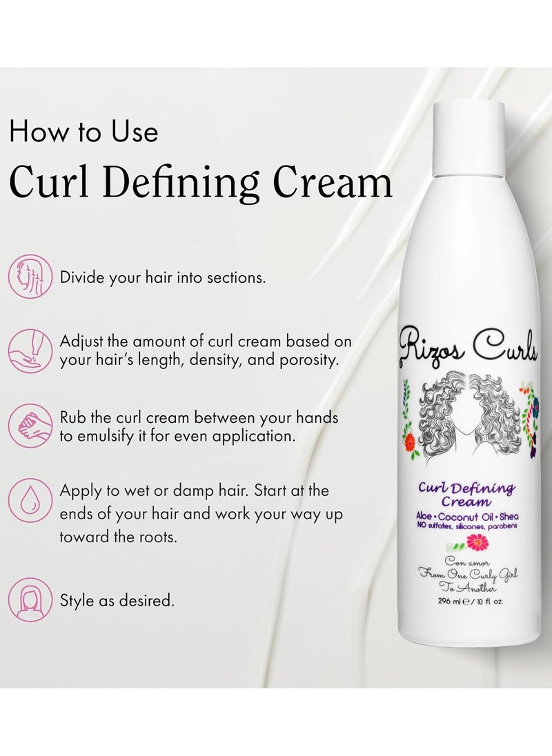 Rizos Curls - Rizos Curls Curl Defining Cream for Curly Hair - Image 1