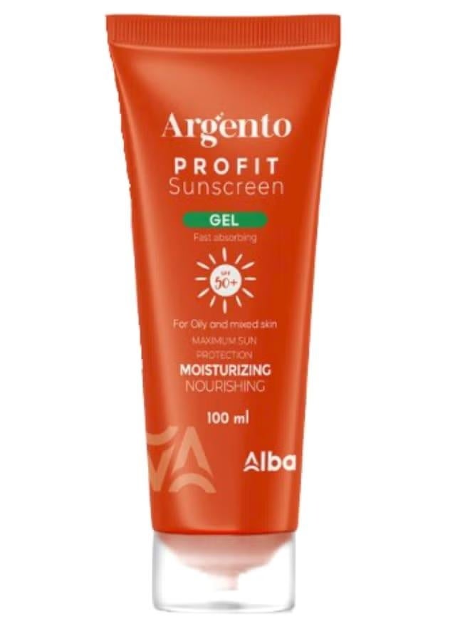 ARGENTO PROFIT SUNSCREEN GEL 100ML