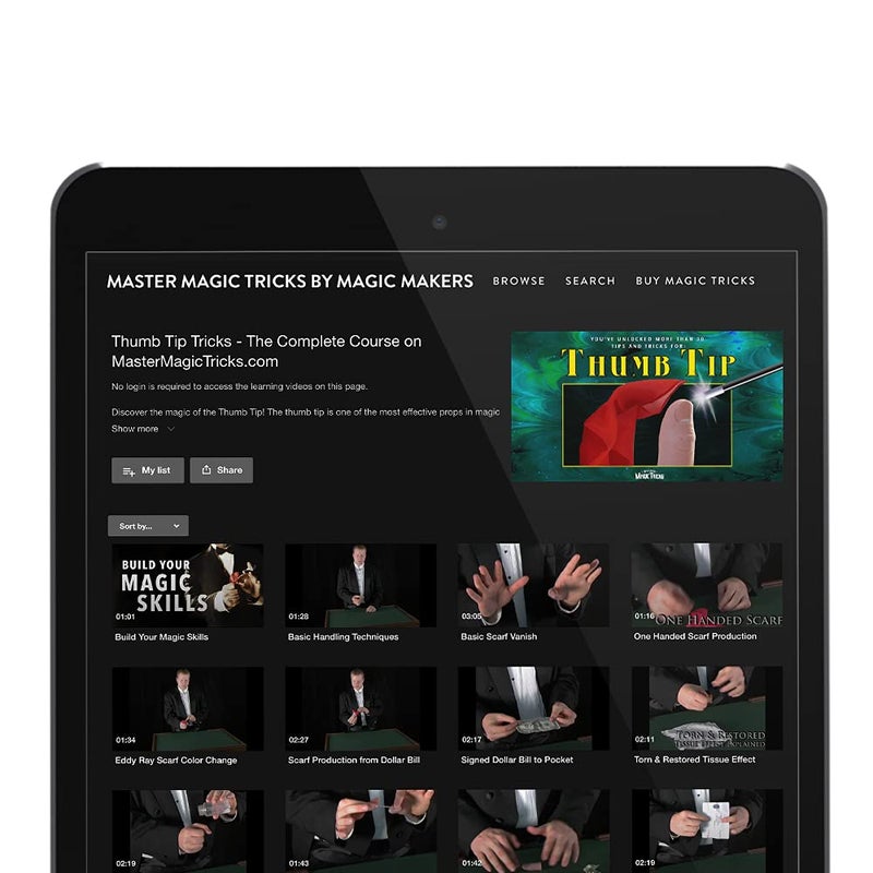 Magic Makers Ultimate Magician's Finger Set - Includes 4 Thumbs & 4 Fingers - Image 2