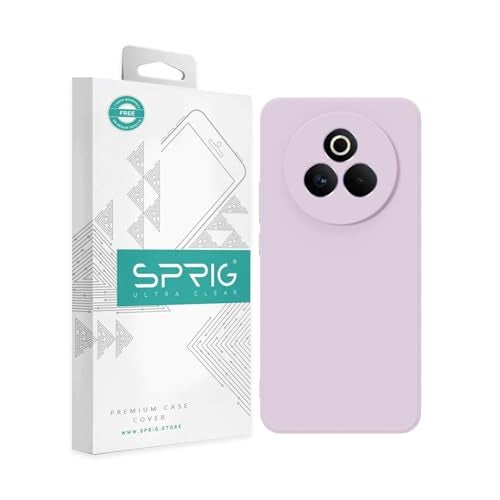 SPRIG Compatible with Realme P3 Pro Premium FlexTone Back Cover Drop Tested Shock Proof Mobile Case for Men, Women, Boys and Girls with Camera Protection (Lavender Purple) - Image 1