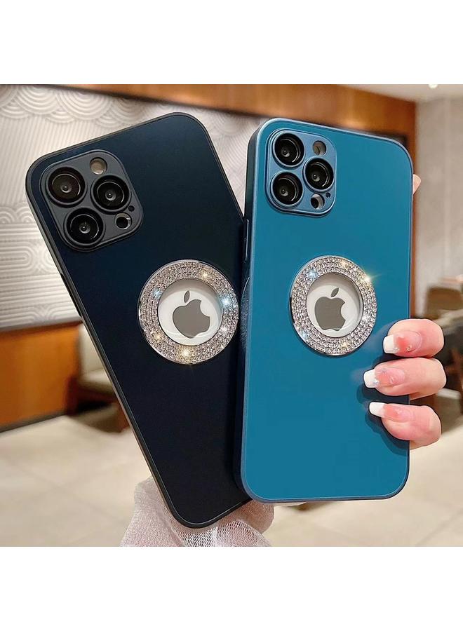 اس-توب جراب لهاتف iPhone 13 مصنوع من الزجاج المصقول الماسي - Image 5