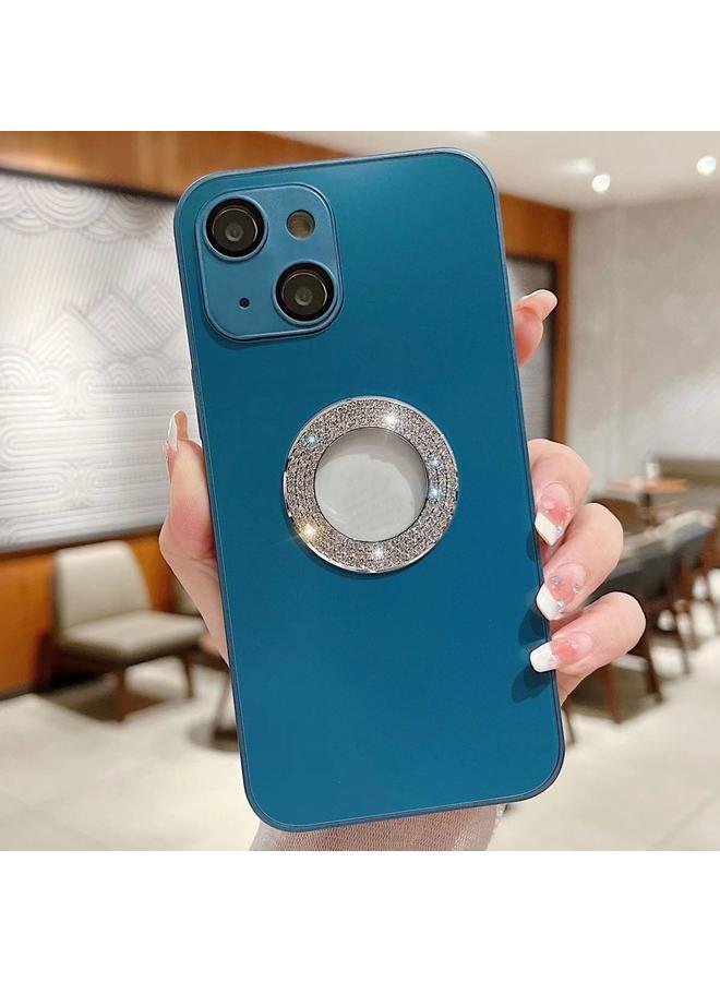 اس-توب جراب لهاتف iPhone 13 مصنوع من الزجاج المصقول الماسي - Image 1