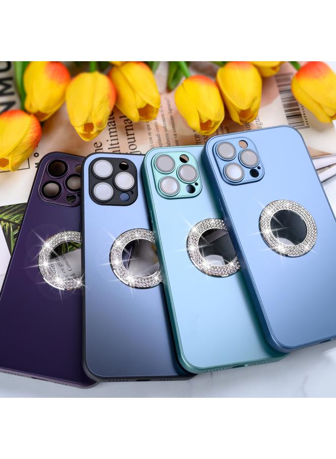 اس-توب جراب لهاتف iPhone 13 مصنوع من الزجاج المصقول الماسي - Image 3