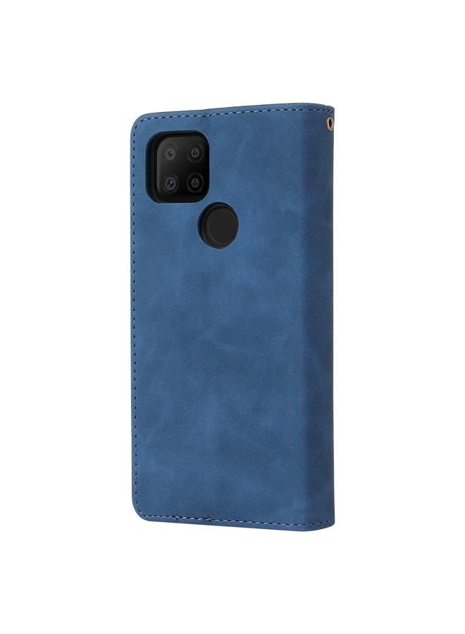 S-TOP Case For Google Pixel 5a 5G Multifunctional Phone Leather Case with Card Slot & Holder & Zipper Wallet & Photo Frame - Image 3