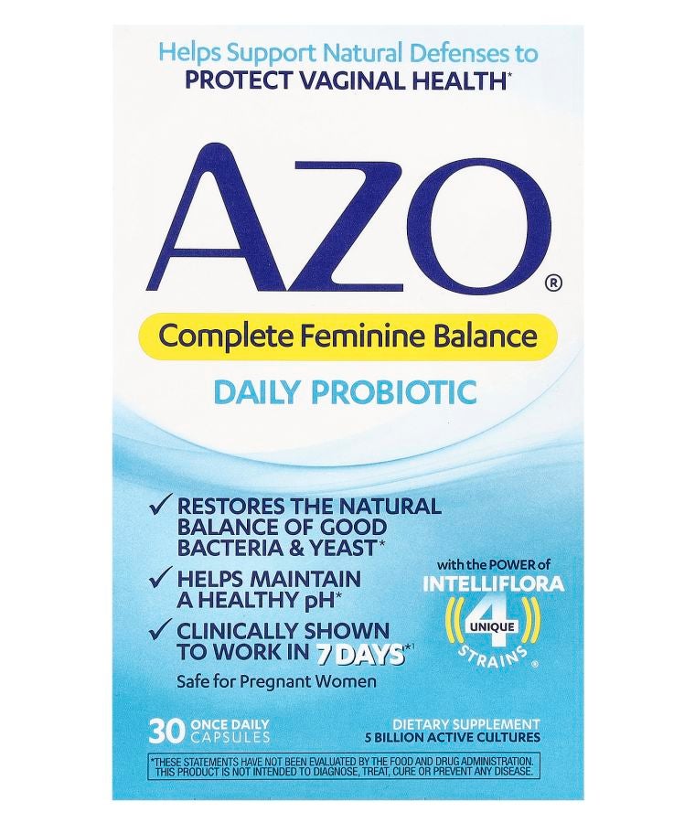 Complete Feminine Balance Daily Probiotic 5 Billion 30 Once Daily Capsules