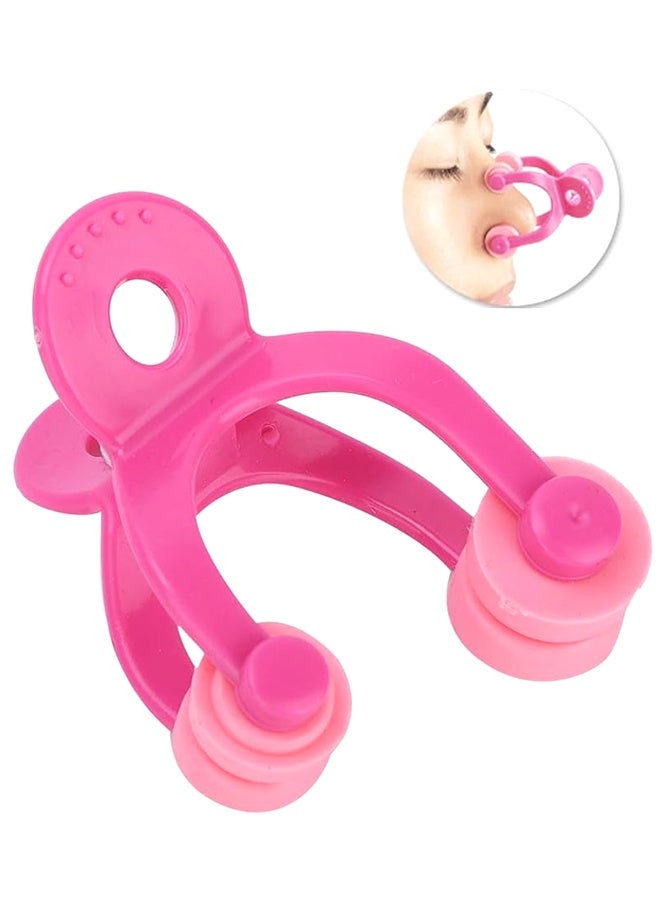 3PCS Pink Silicone Nose Shaper Lifter Clips, Painless Nose Corrector Beauty Tool for Bridge Lifting Nose Straightening Women Daily Home Use - Image 3
