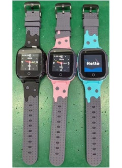 Generic Children's Smart Wearable Devices Digital Computer Category Intelligent Bracelet/eyewear/watch/headset-Color:4G-Global GPS Version-C1 Black  - Image 1
