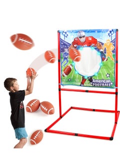 Y&D Children's Football Stand With Light Practice Scoring Game With Light Rugby Stand Throwing Ball Cloth Target Indoor And Outdoor Sports Toys For Boys And Girls 3+ Best Gift  - Image 1