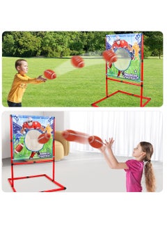 Y&D Children's Football Stand With Light Practice Scoring Game With Light Rugby Stand Throwing Ball Cloth Target Indoor And Outdoor Sports Toys For Boys And Girls 3+ Best Gift  - Image 3