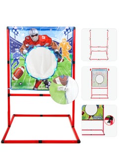 Y&D Children's Football Stand With Light Practice Scoring Game With Light Rugby Stand Throwing Ball Cloth Target Indoor And Outdoor Sports Toys For Boys And Girls 3+ Best Gift  - Image 4