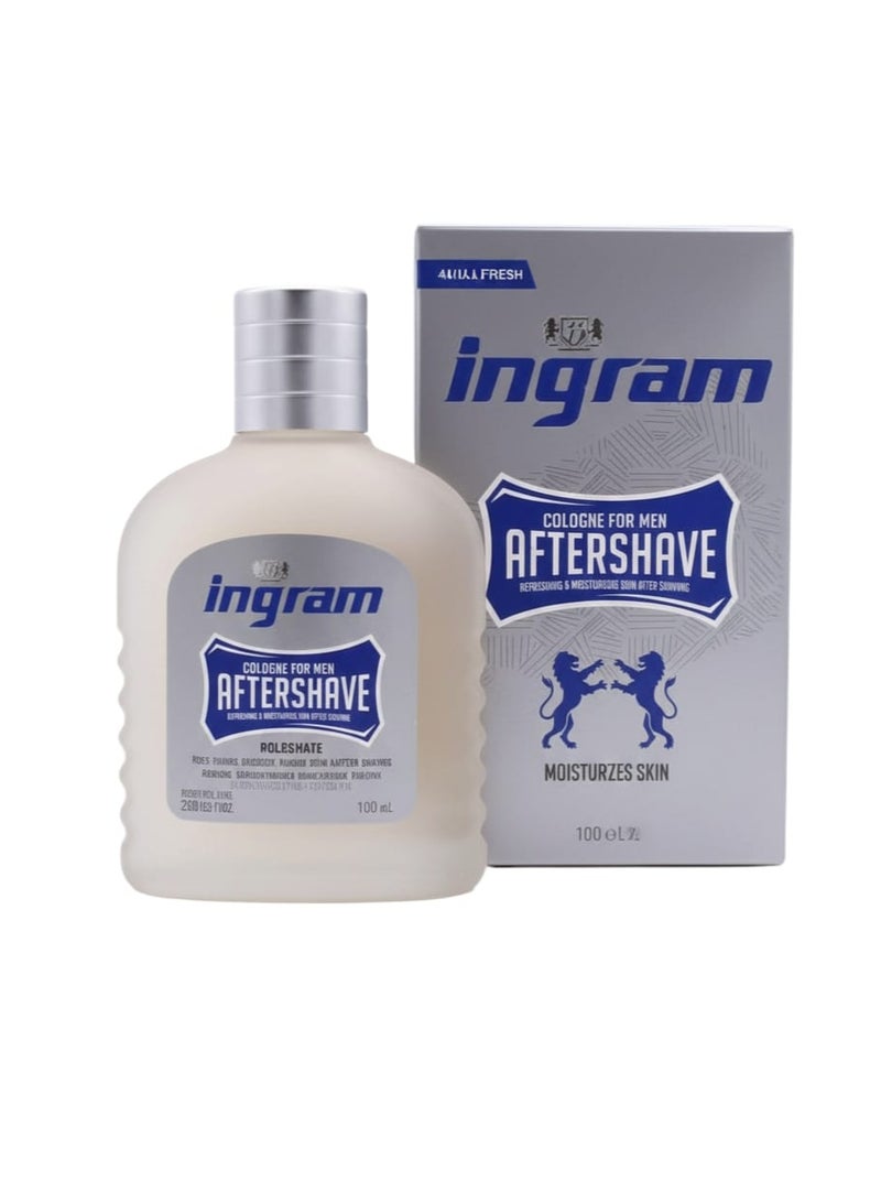 إنجرام أفتر شيف للبشرة الحساسة – عناية منعشة ومرطبة مع البانثينول (فيتامين D) والألنتوين –100 مل