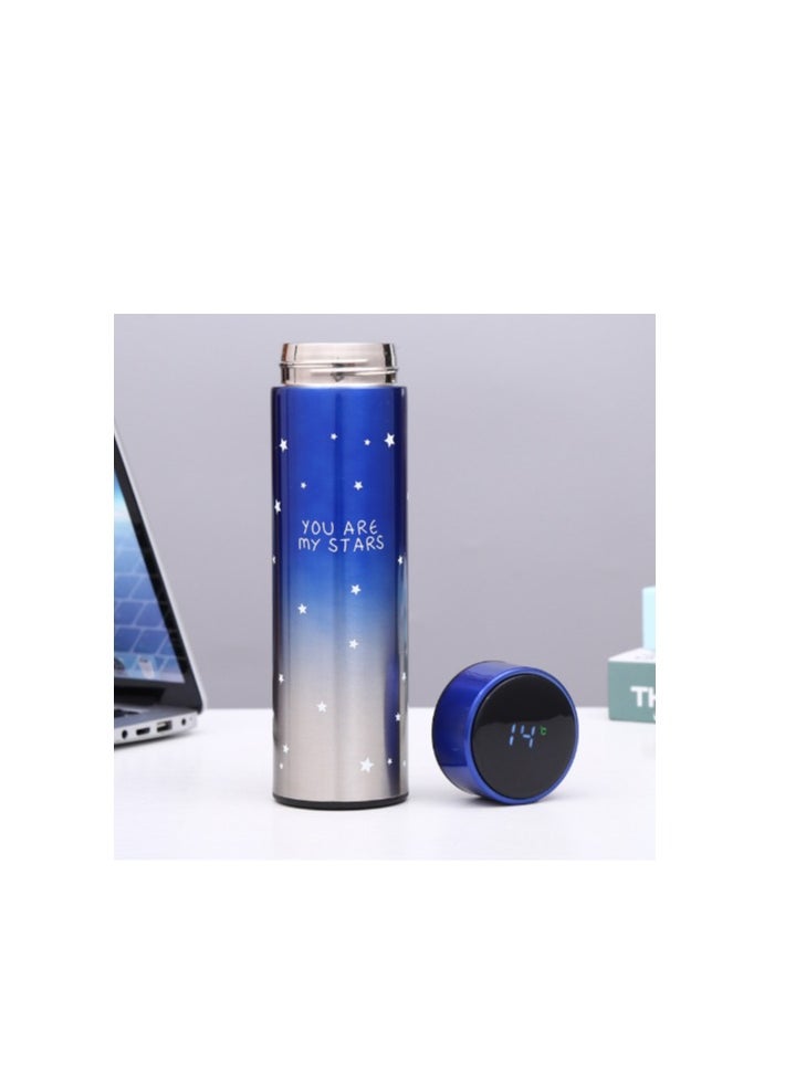 Generic - Smart Water Bottle with LED Temperature Display,Tea Infuser Bottle,Travel Coffee Mug,17oz/500ml Insulated Water Bottle,Flask for hot and cold drinks - Image 1