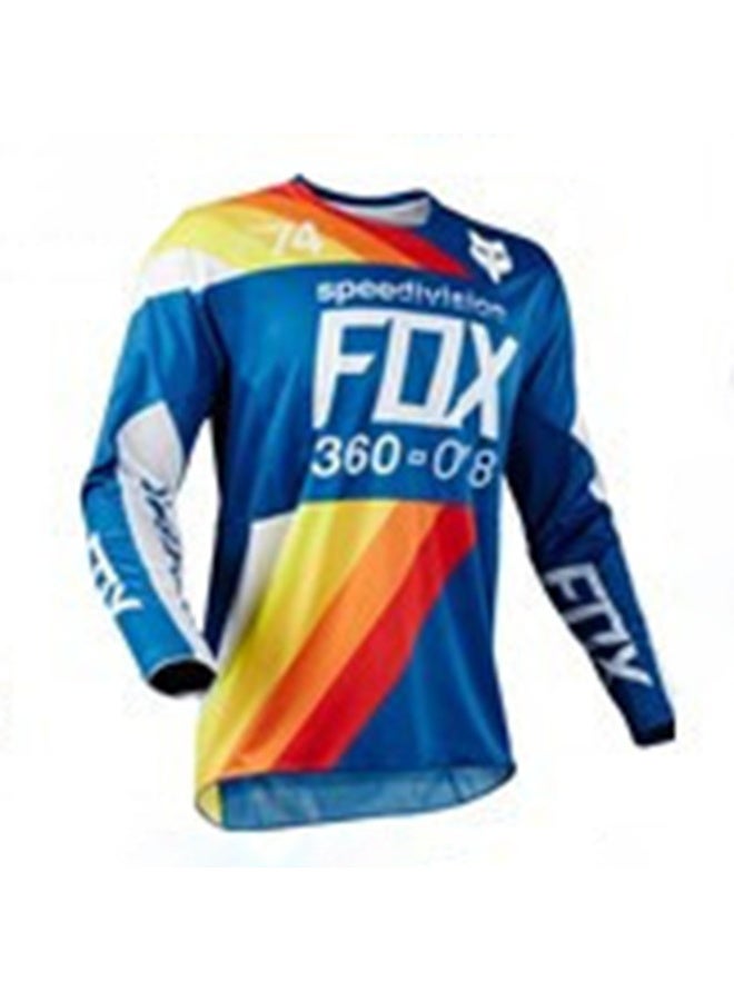 Fox Men's Outdoor Cycling Suit Off-road Road Mountain Bike Cycling Tops - Image 1