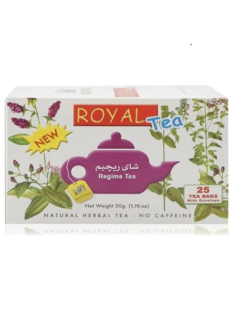 Royal Herbs Regime Tea 25 Filter  - Image 1