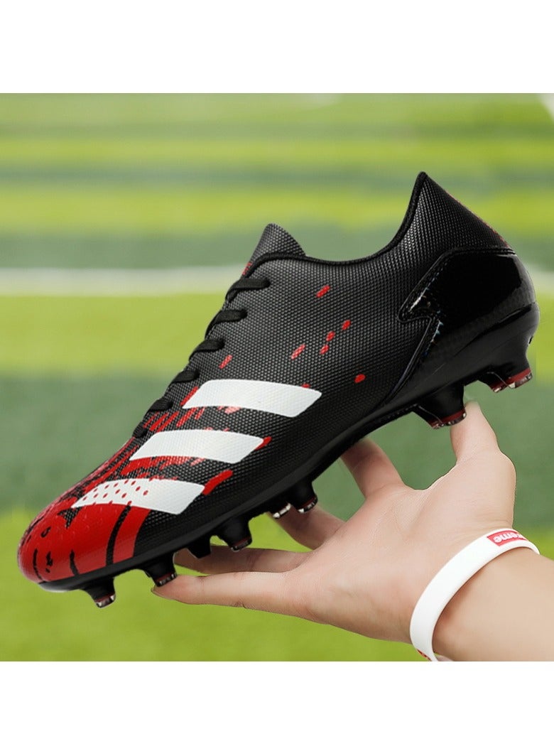 general Soccer Boots for Boys and Women - Boys Artificial Turf Spike Soccer Boots - Outdoor Training High Top Soccer Boots Competition Training Shoes ... - Image 2