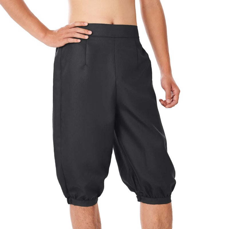 BLESSUME Retro Colonial Pants Renaissance Mens Knicker Pants Breeches - Image 5