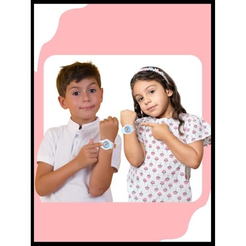 SPIKY Analog Watch For Kids (Blue) | 3D Monkey Cartoon | 7 Multicolor LED Luminous Disco Lights with Silicone Strap | Unisex Best Birthday Gift | Analogue Wrist Watches For Boys & Girls | Age 3-10 Yrs - Image 4