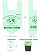 BEIDOU-PAC BEIDOUPAC 100 Compostable Trash Bags 3 Gallon Compost Bags Small Kitchen Trash Bags with Handle 100 Count Sturdy Biodegradable Garbage Bags Food Scrap Waste Bags ASTM D6400 US BPI Certified - Image 4