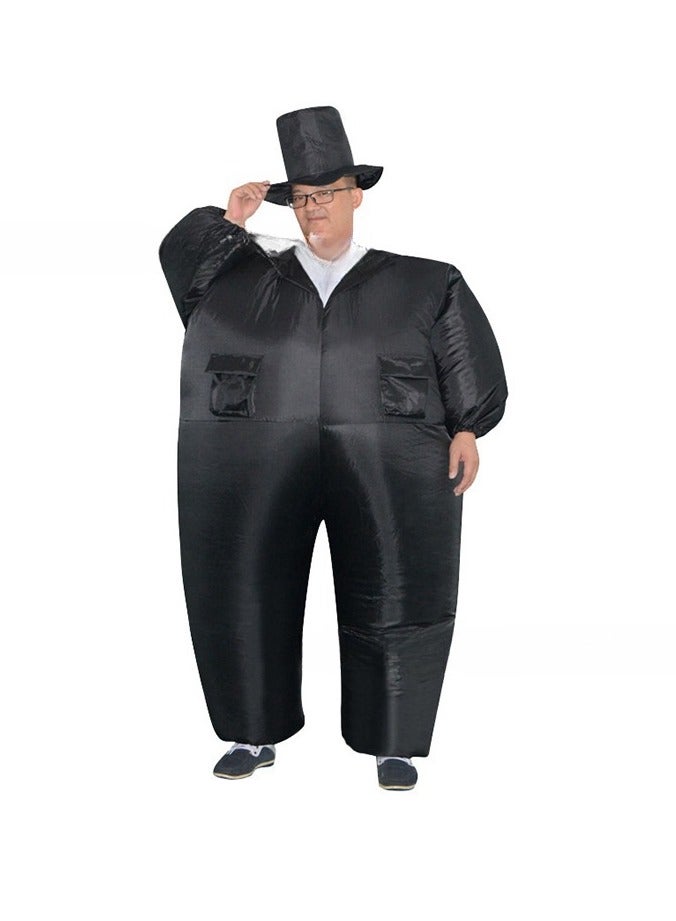 KUYING Inflatable Fat Man Costume Set 