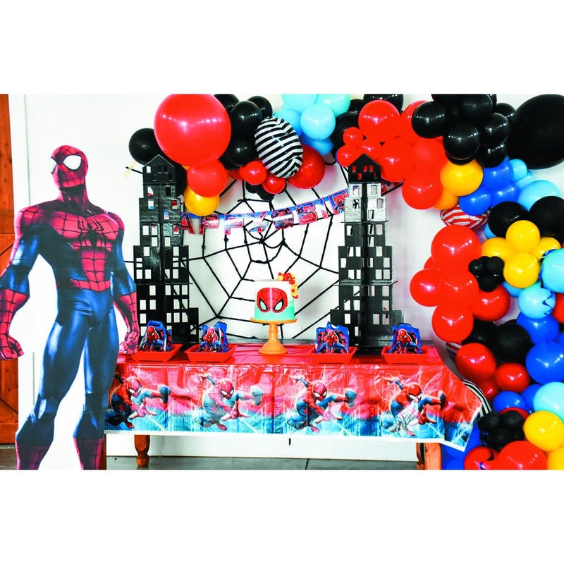 Fun Express Skyscraper Cupcake Stand (4 Tiers) Superhero Party Supplies - Perfect for Your Superhero, Firefighter, Big City Themed Parties - Image 4