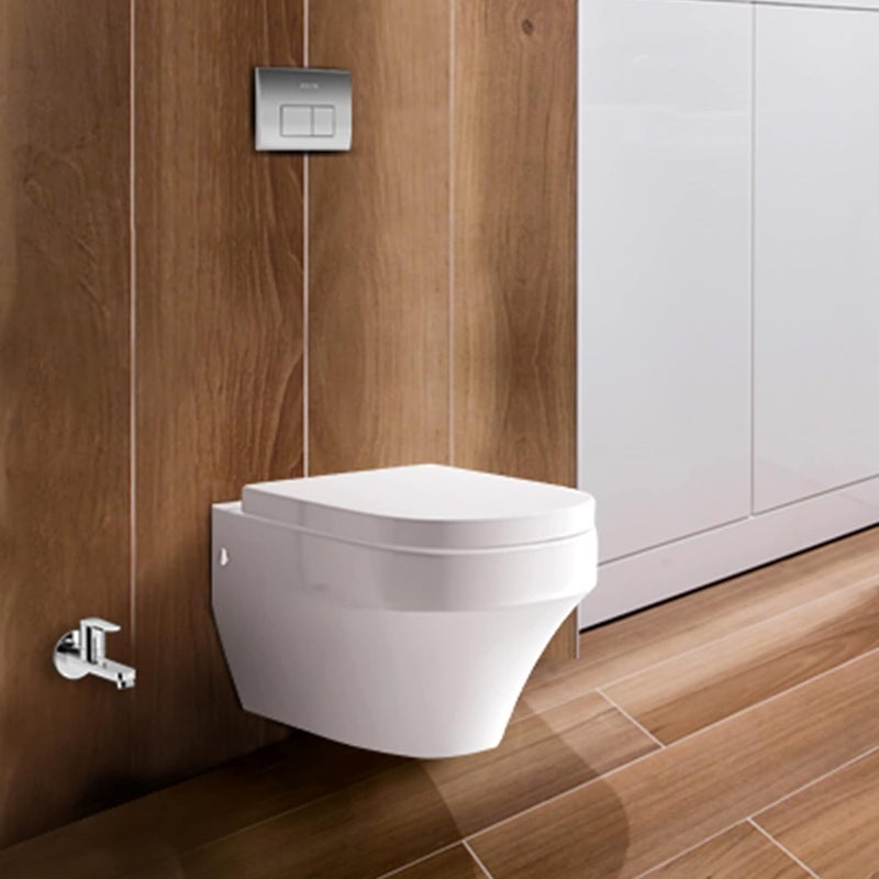 DELTA FAUCET |1-Way Bib Tap with Wall Flange| Polished Chrome |BT001 - Image 2